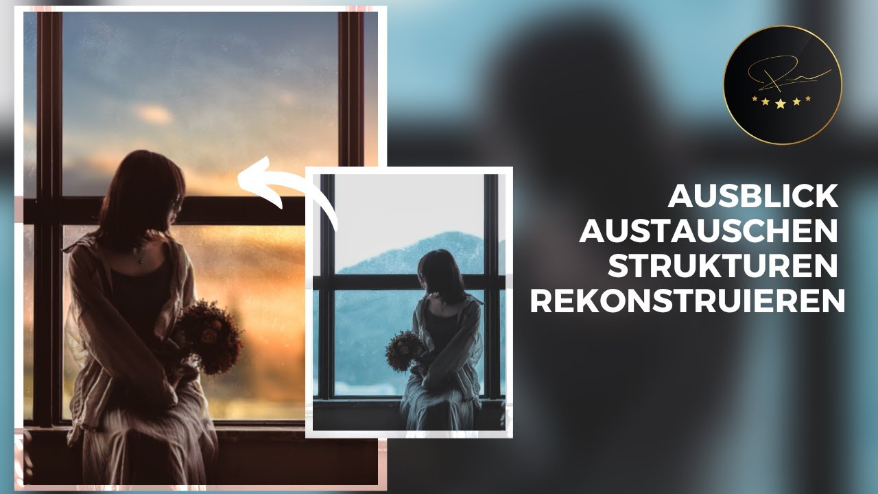 Hintergrund hinter einer Scheibe verändern in 