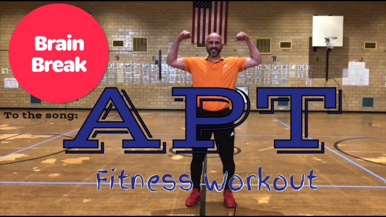 PhysEdZone: “APT” PE Dance Fitness Workout | Brain Break
