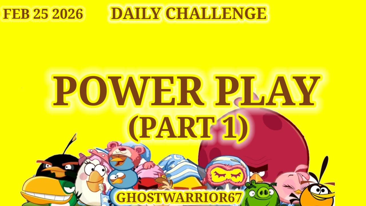 Angry birds 2 Daily Challenge 2026/02/25 & 2026/02/26 Found a better way,before King Pig Panic