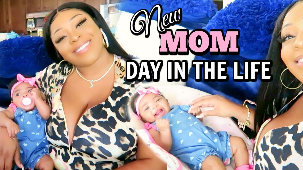 BABY Vlog | We Made It Past The Newborn Baby Stage | Solo Day In The Life Of Mom And Baby