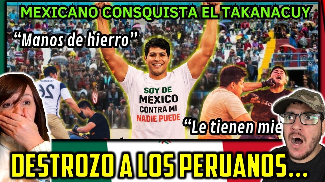 MÉXICANO MANOS DE HIERRO HUMILLA A PERUANOS Y BOLIVIANOS EN BOXEO CALLEJERO... ARGENTINOS REACCIONAN