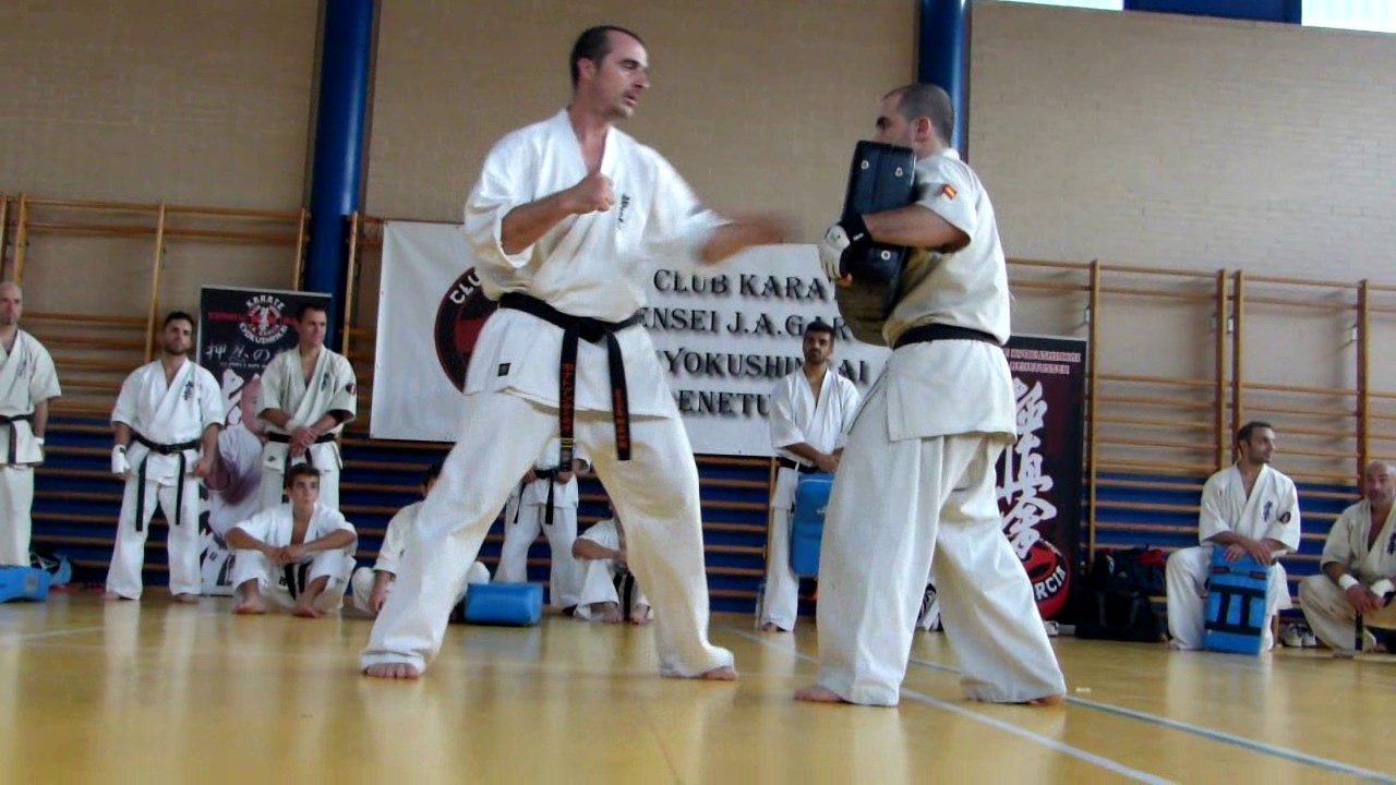 Karate Kyokushin Sensei Jonathan Tineo Mayor explosión (Dojo J.A. García Benetusser) _JM MES_