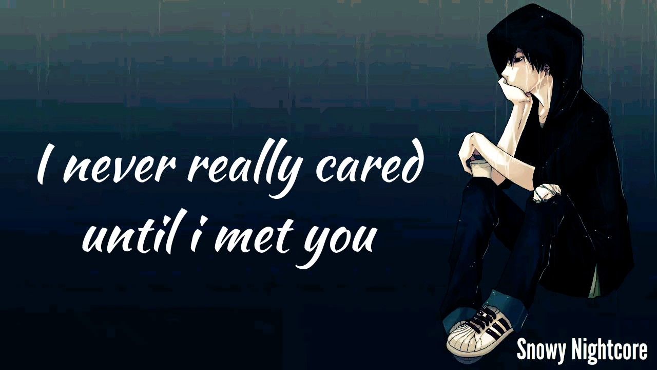 Nightcore - Alone again (Lyrics)