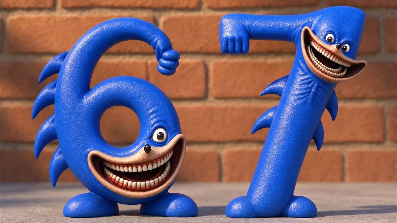 SONIC 67 - Six Seven (Official Music Video) | 67 Meme Horror Song!