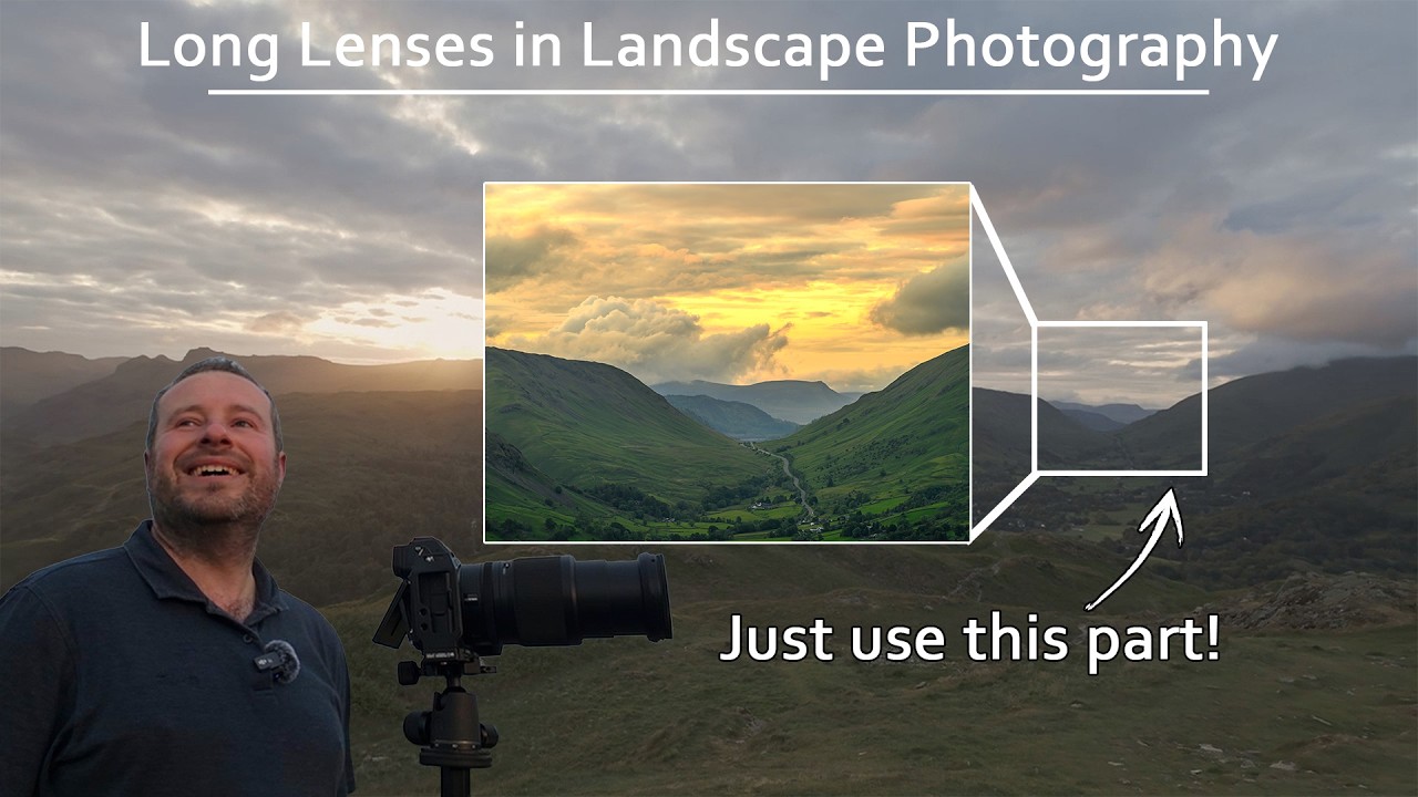 Using a Long Lens in Landscape Photography: An Amazing Sunset