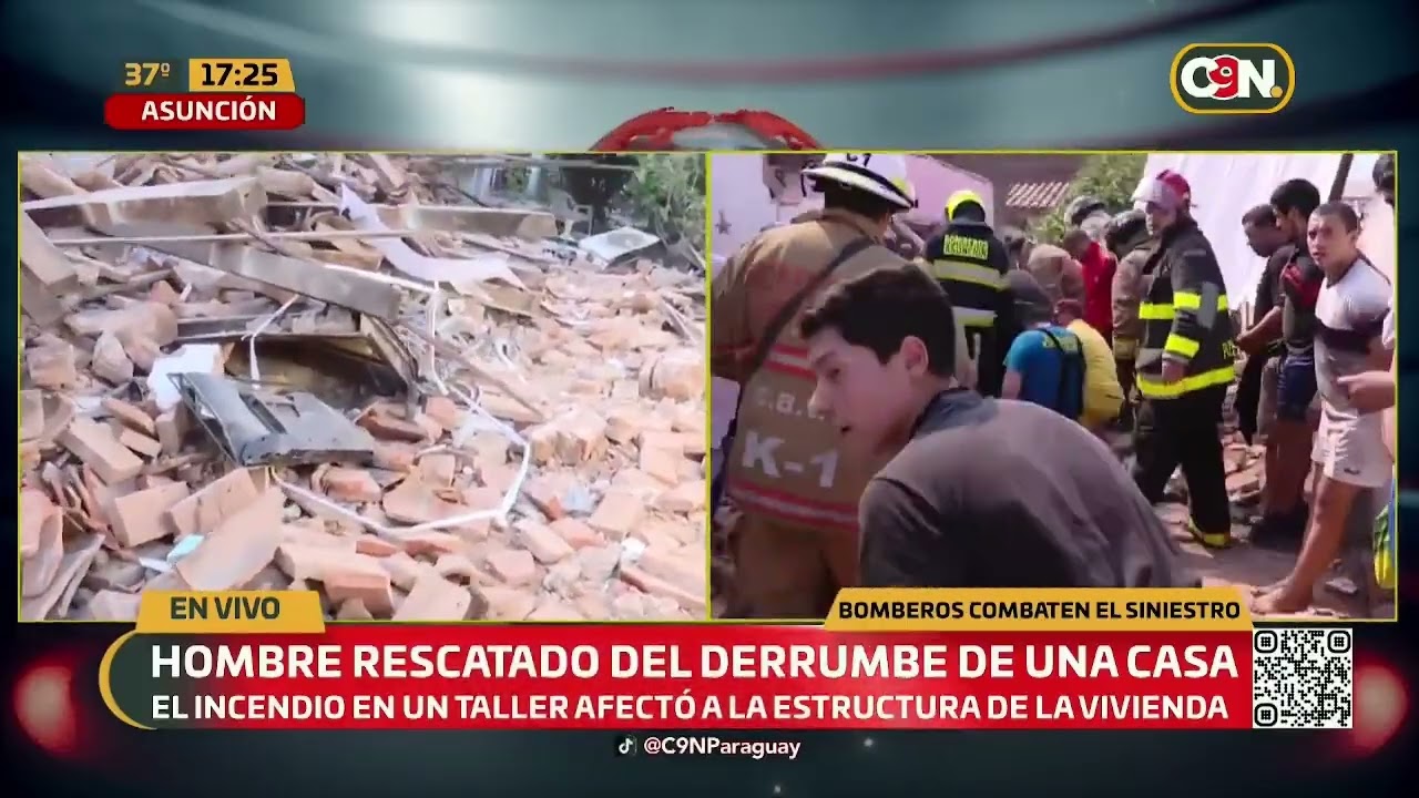 Taller se incendió por completo