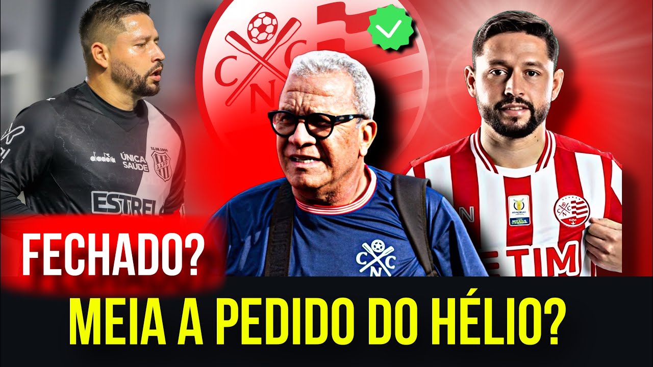 🔴😱BOMBA: ELVIS FECHADO NO NÁUTICO A PEDIDO DO HÉLIO DOS ANJOS? E MAIS NO MERCADDO