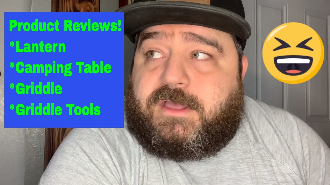 Reviews of Enbrighten LED Rechargeable Lantern, Arrowhead Outdoor Portable Camping Table, and more!