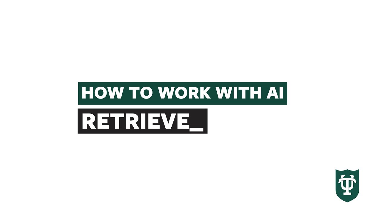 Practical Application of AI: External & Internal Retrieval (Deep Research/NotebookLM) | Work with AI