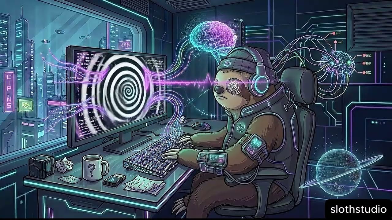 Deep Concentration: Cyberpunk & Analog Sub Drones (City Night Mix)