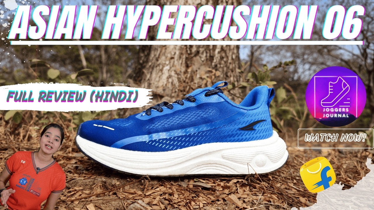 Asian HYPERCUSHION-06... Best Running Shoe Under 1500Rs!! (Hindi)...
