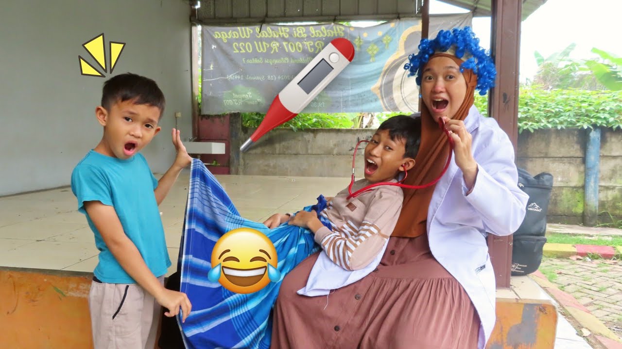 DRAMA PARODI LUCU ⭐ GHOZY TERTANGKAP DOKTER MAU DISUN4TIN