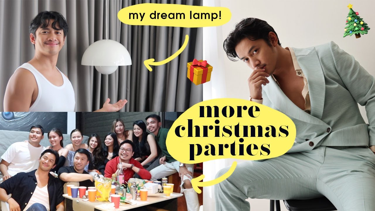 More Christmas Parties + Condo Redesign!
