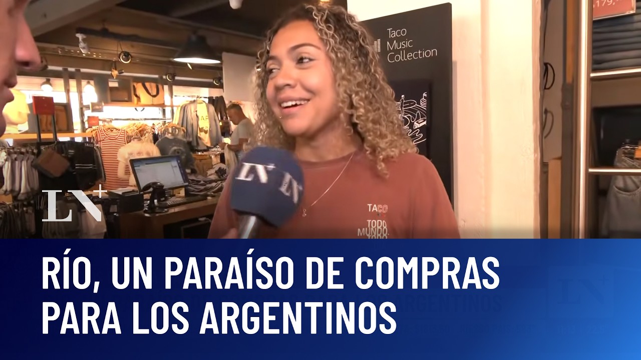 Alegr&iacute;a nao tem fim: precios de ropa, alimentos y tecno; R&iacute;o, un para&iacute;so de compras para argentinos