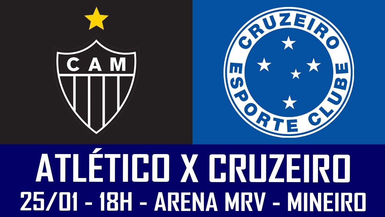 ATLÉTICO X CRUZEIRO - CAMPEONATO MINEIRO