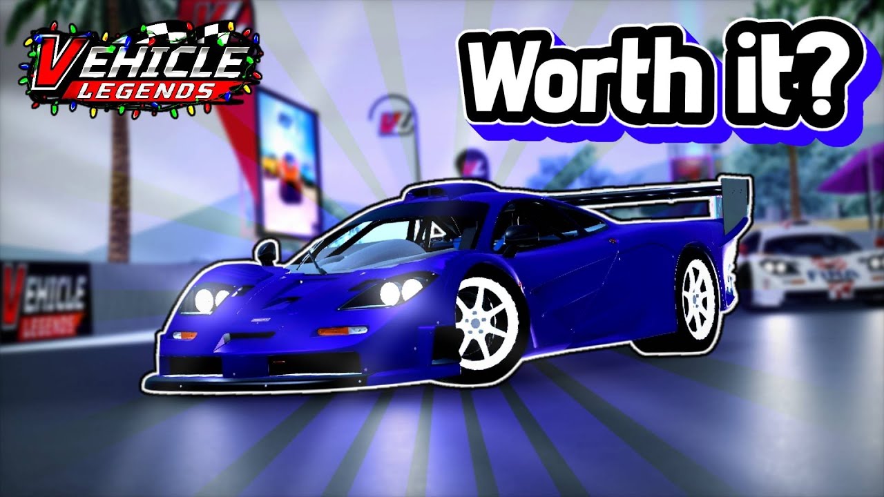 Should You Get The McLaren F1 GTR Longtail For 1700 Robux In Roblox 🏎️Vehicle Legends?