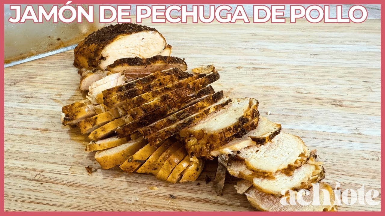 Jamón de Pechuga Casero Sin Químicos ni Conservantes | Receta Saludable para hacer tus Sandwiches
