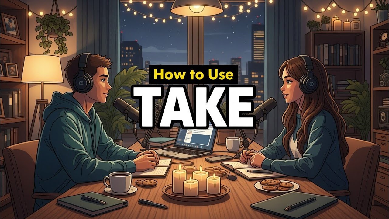Learn English with Real Conversations Podcast | How to Use English Words “TAKE” Correctly