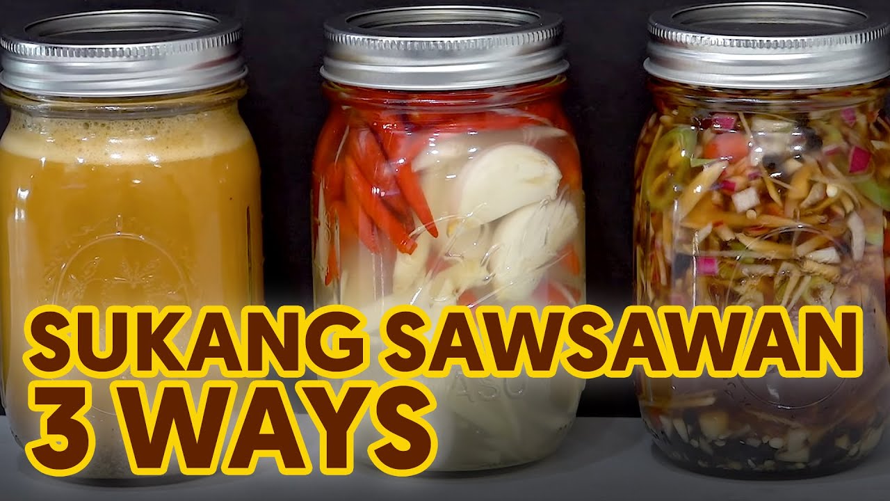 Sukang Sawsawan in 3 Ways | How to Make Spiced Vinegar Dipping Sauce