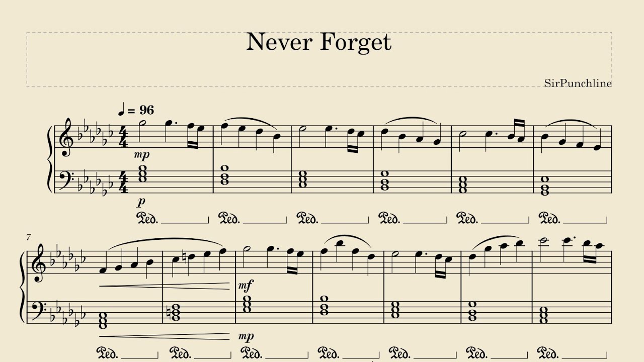 SirPunchline - Never Forget