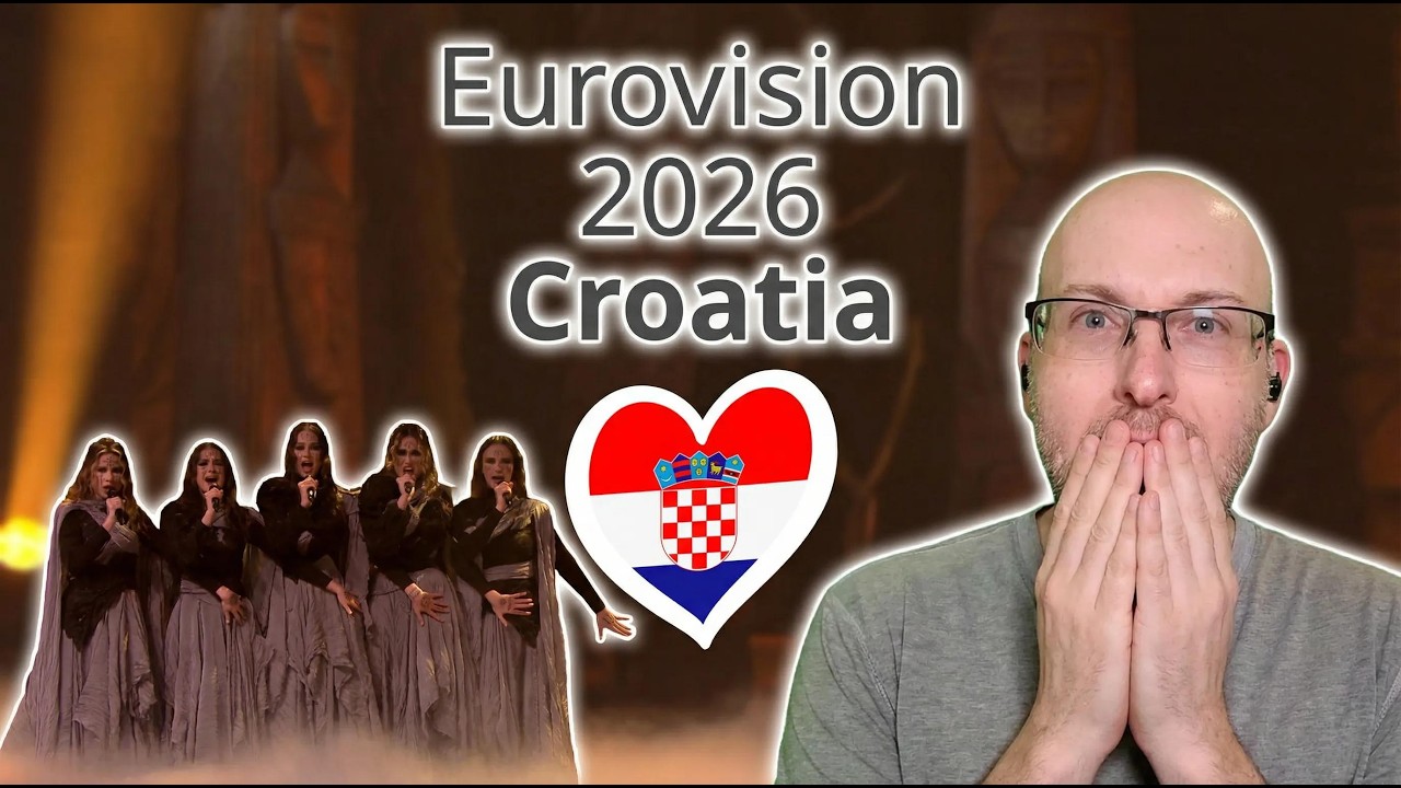 Eurovision 2026 fan reaction - 🇭🇷 Croatia (Lelek - Andromeda)