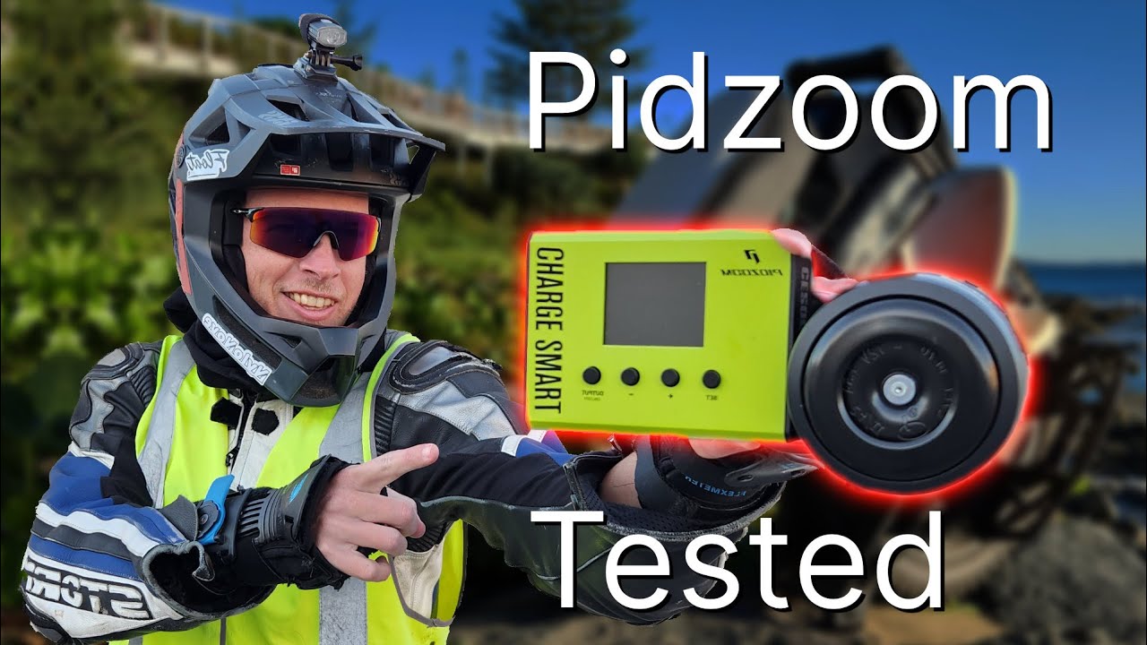 Pidzoom Finger horn & Charging enhancer FH60 & CE200 tested for personal electric vehicles