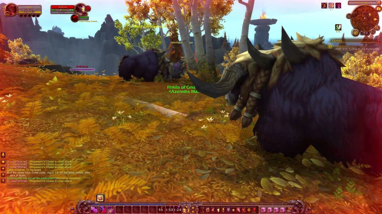 WoW quest #2128 To Haustvald