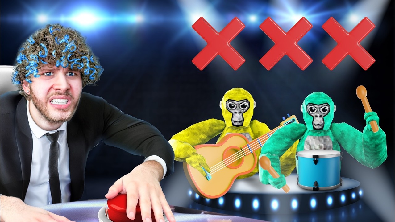 САМОЕ СТРАННОЕ ШОУ ТАЛАНТОВ &laquo;Gorilla Tag&raquo;&hellip;