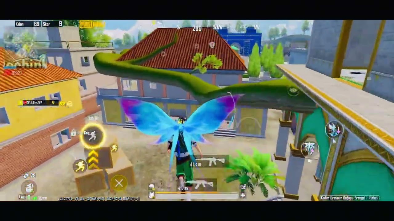 UÇANI KAÇANI VURDUM!PUBG MOBİL 