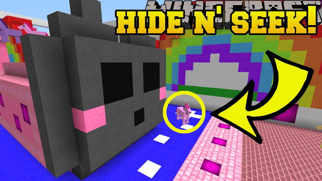 Minecraft: KAWAII ANIMALS HIDE AND SEEK!! - Morph Hide And Seek - Modded Mini-Game