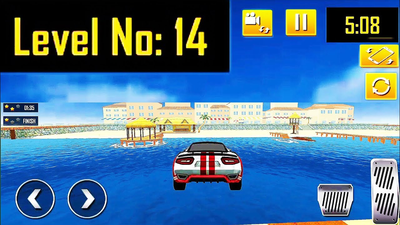 Track challange game Dangerous Track gameplay