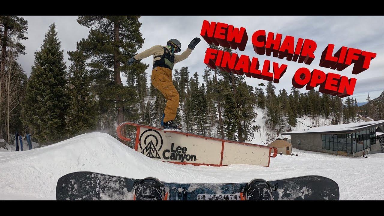 Lee Canyon,  Brand New Chair Lift 