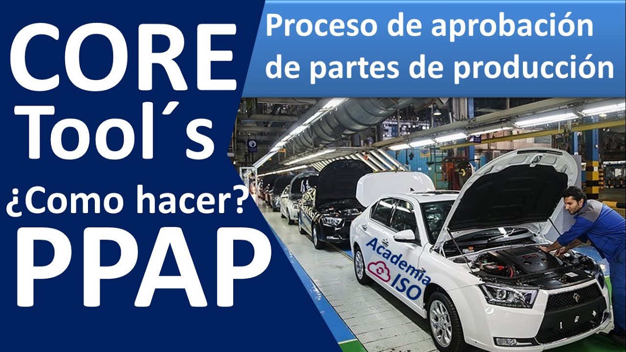 PPAP Proceso de Aprobación de Partes de Producción ¿Qué es PPAP?  Introducción CORE TOOLS calidad
