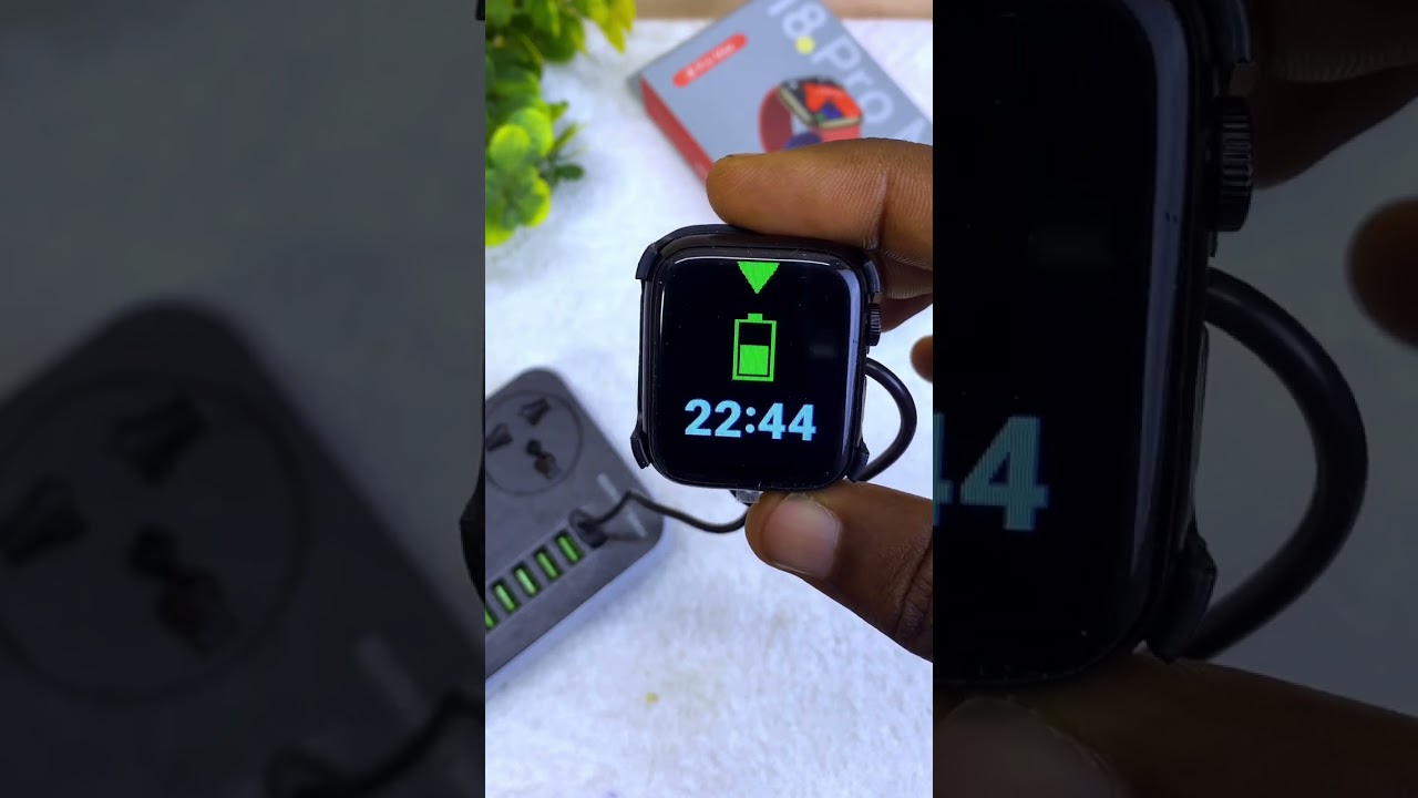 i8 pro max watch charging
