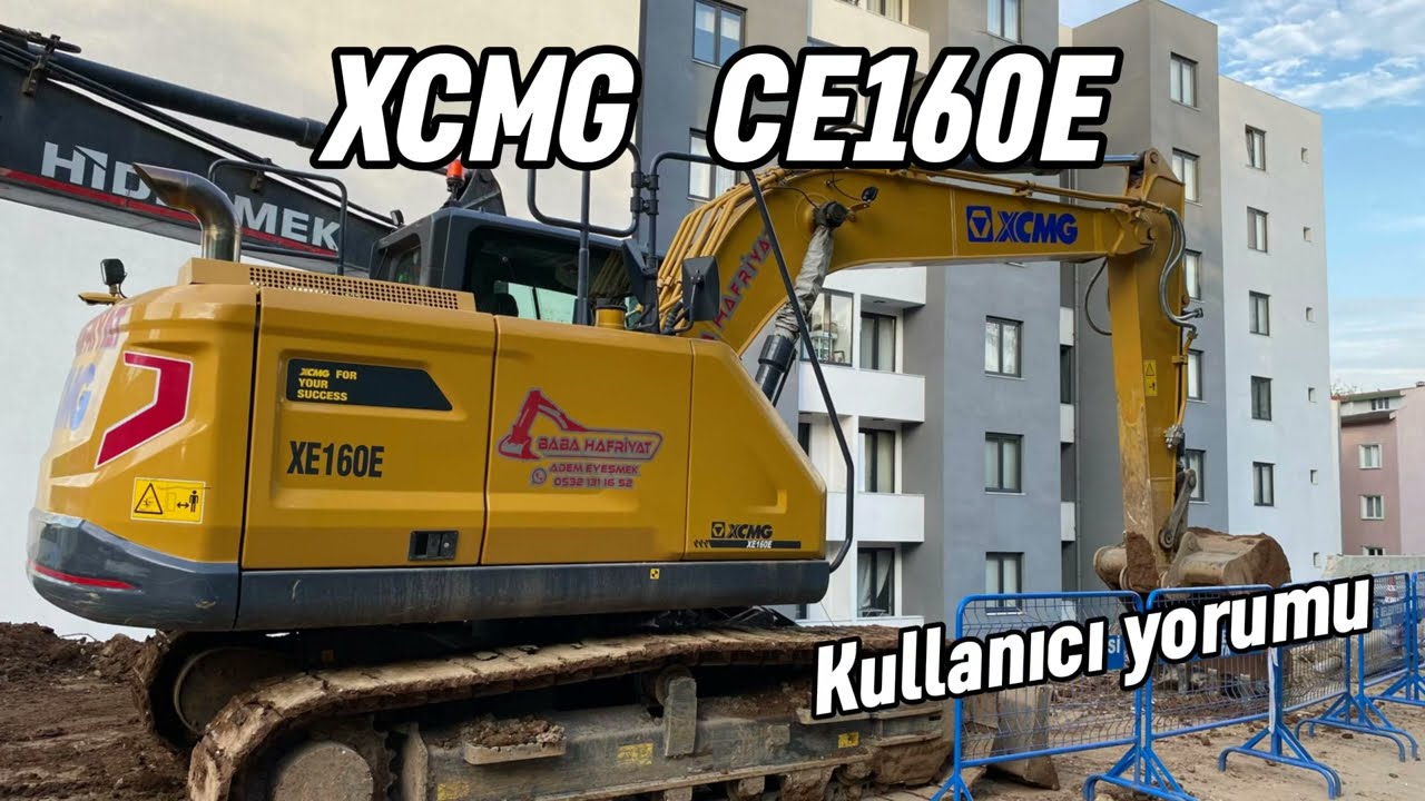 YENİ XCMG EX160E DOZER BIÇAKLI EKSKAVATÖRÜ KULLANDIM | Bu Ekskavatör Bi Harika | ostiworks