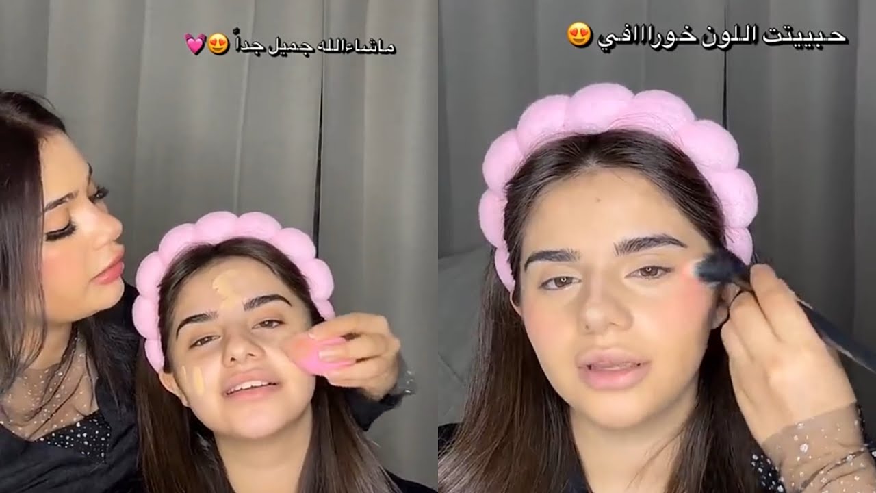 سارة وخديجة مهند | جبتو ميك اب العيد ؟ 😍💄