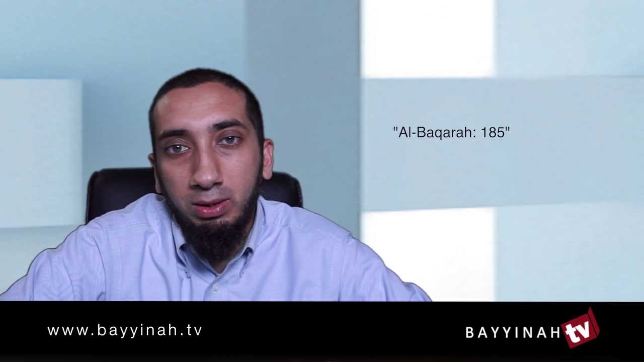 Nouman Ali Khan - advice for Ramadan 2013: Connect with the Qur'an in this blessed month