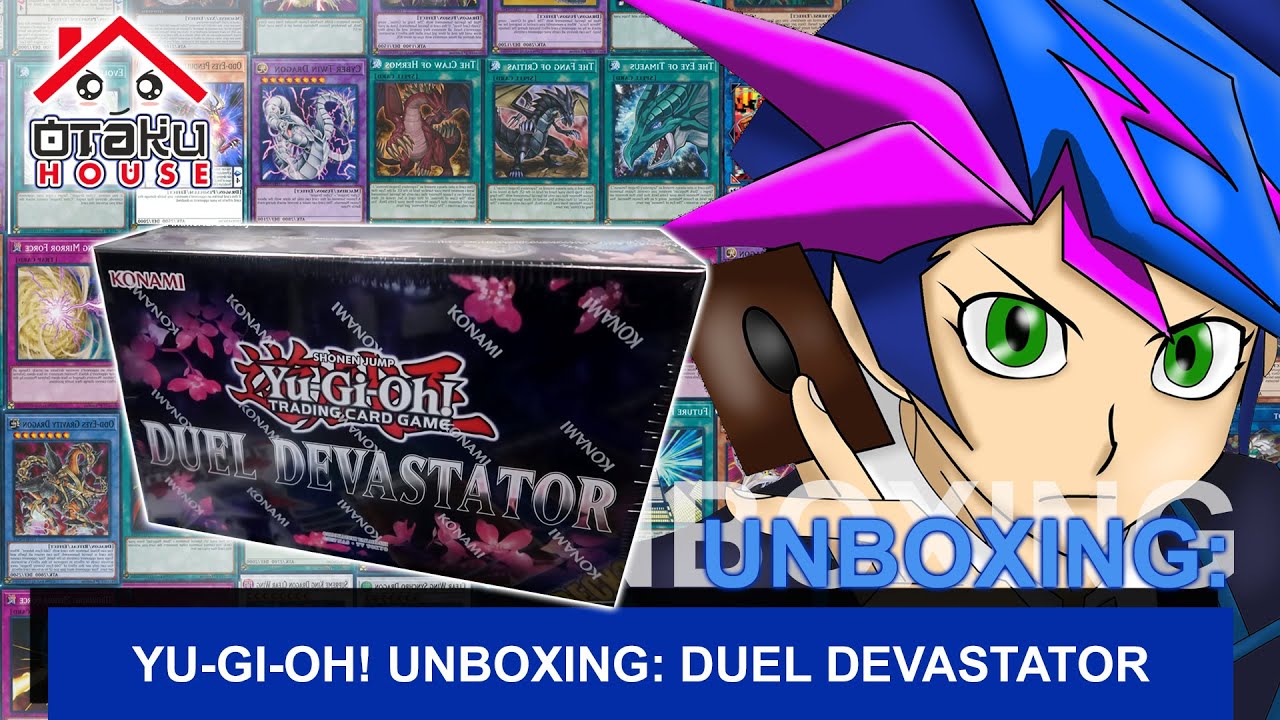 Abriendo Una caja de Duel Devastator  de Yugioh