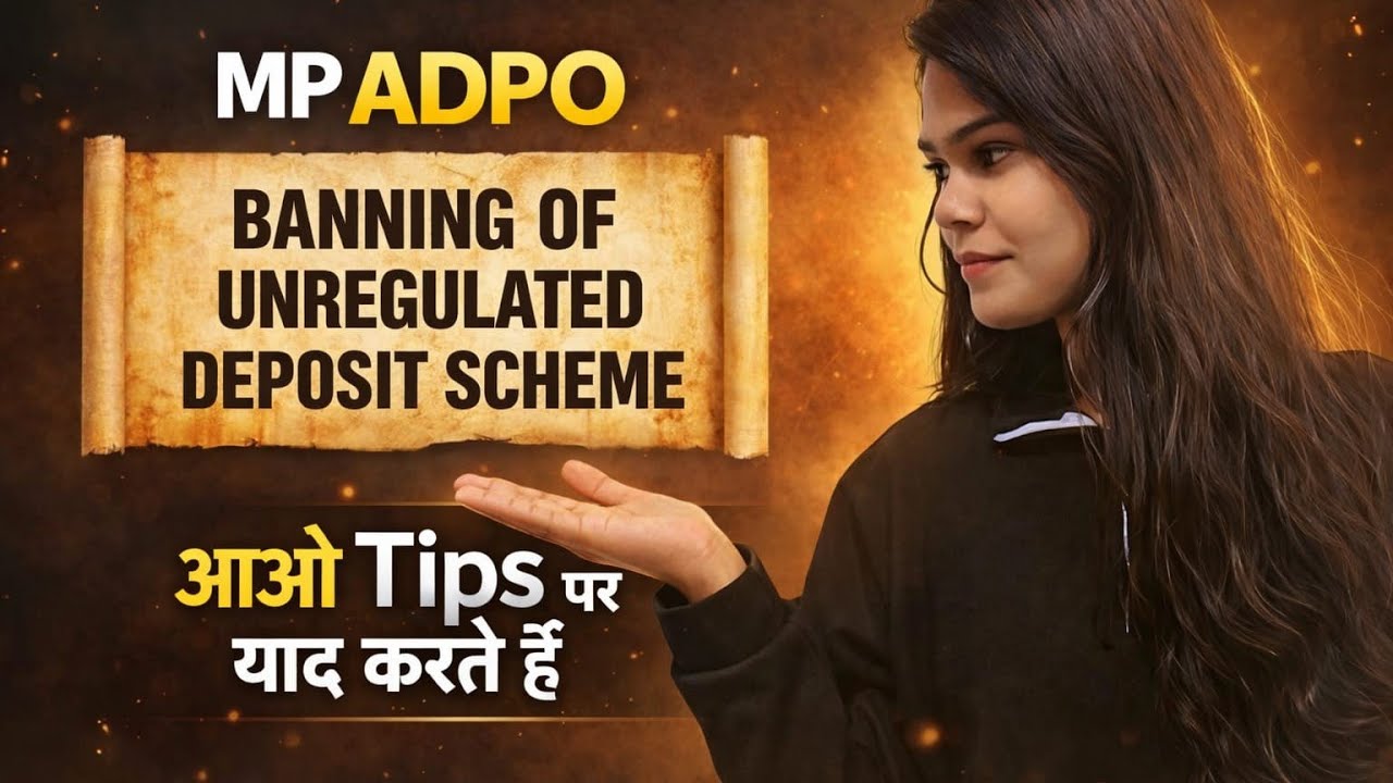Banning of unregulated deposit scheme Act ,2019 for mpadpo ## part-1