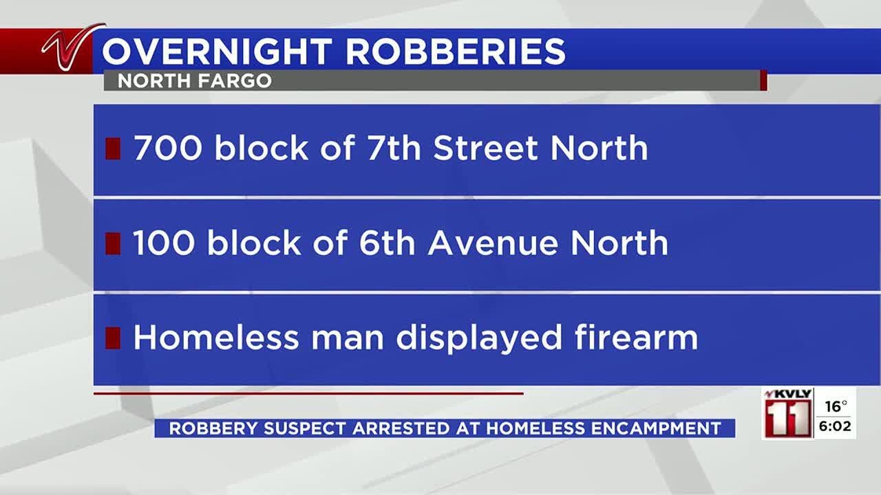 6PM Update: Robbery Suspect Arrested At Homeless Encampment