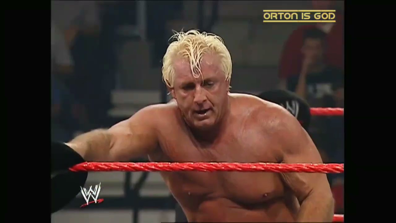Ric Flair Vs. Rob Van Dam - Intercontinental Championship (Orton On Commentary) | RAW Nov 17, 2003