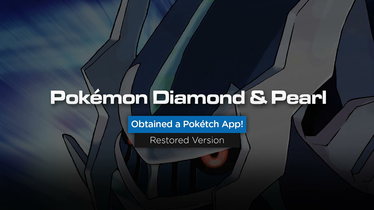 Obtained a Pokétch App! (Resampled) - Pokémon Diamond and Pearl Music