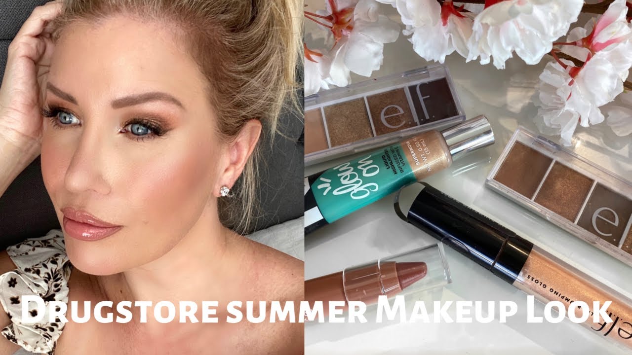 BRONZY SUMMER LOOK USING AFFORDABLE MAKEUP | Risa Does Makeup