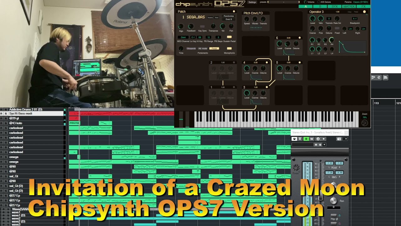 Invitation of a Crazed Moon (Arrange)
