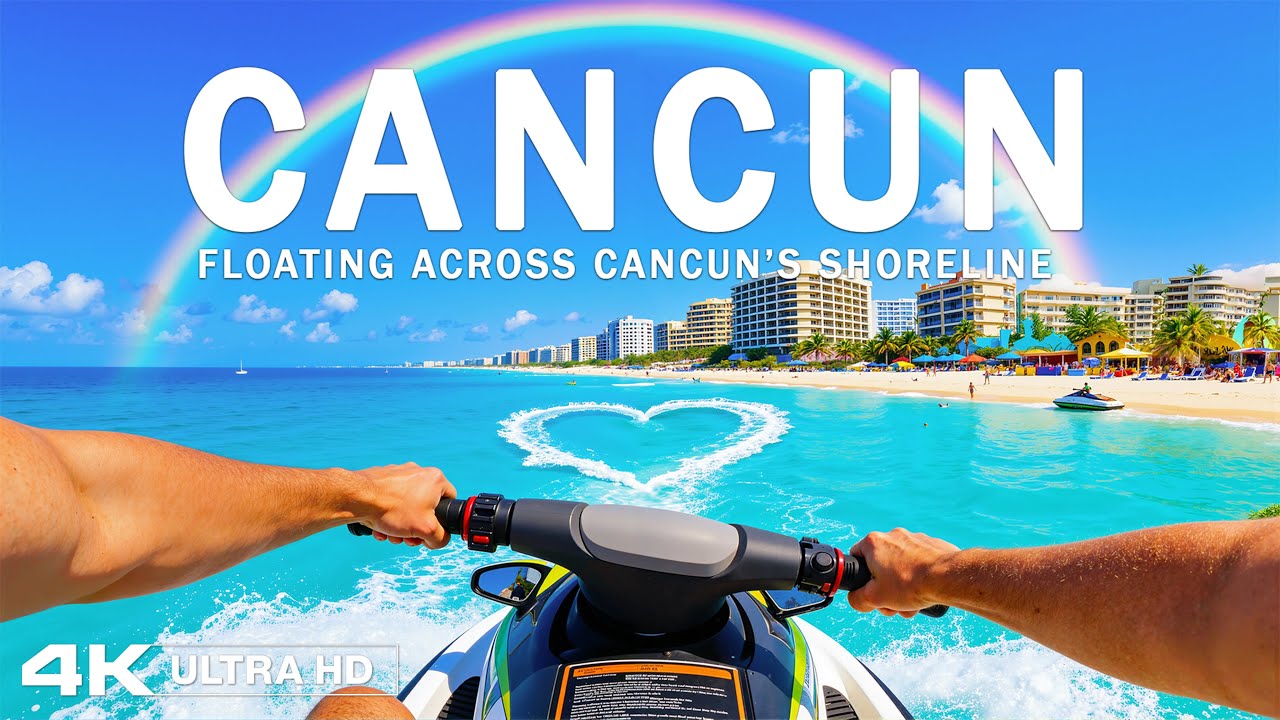 Cancun 4K 🇲🇽 Deep House Mix | Caribbean Paradise & Relaxing Beats
