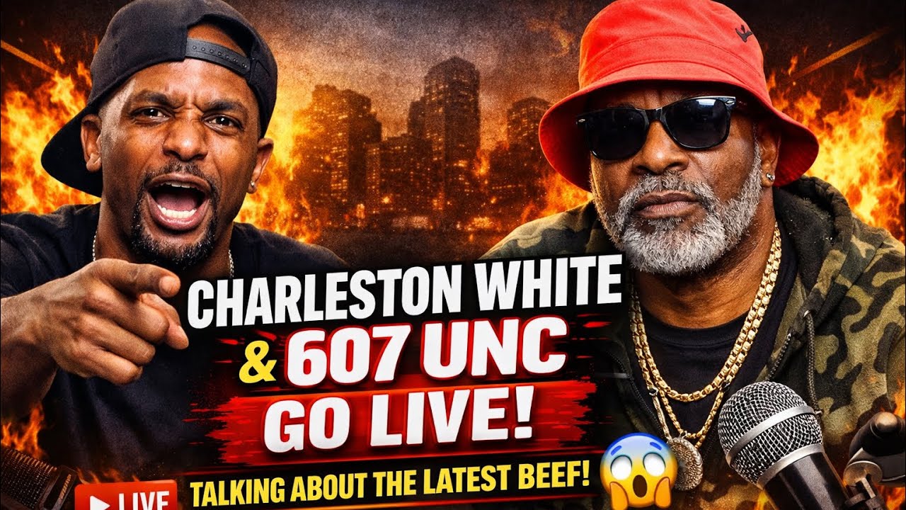 Charleston White & 607 unc goes live talking about all the new latest beef