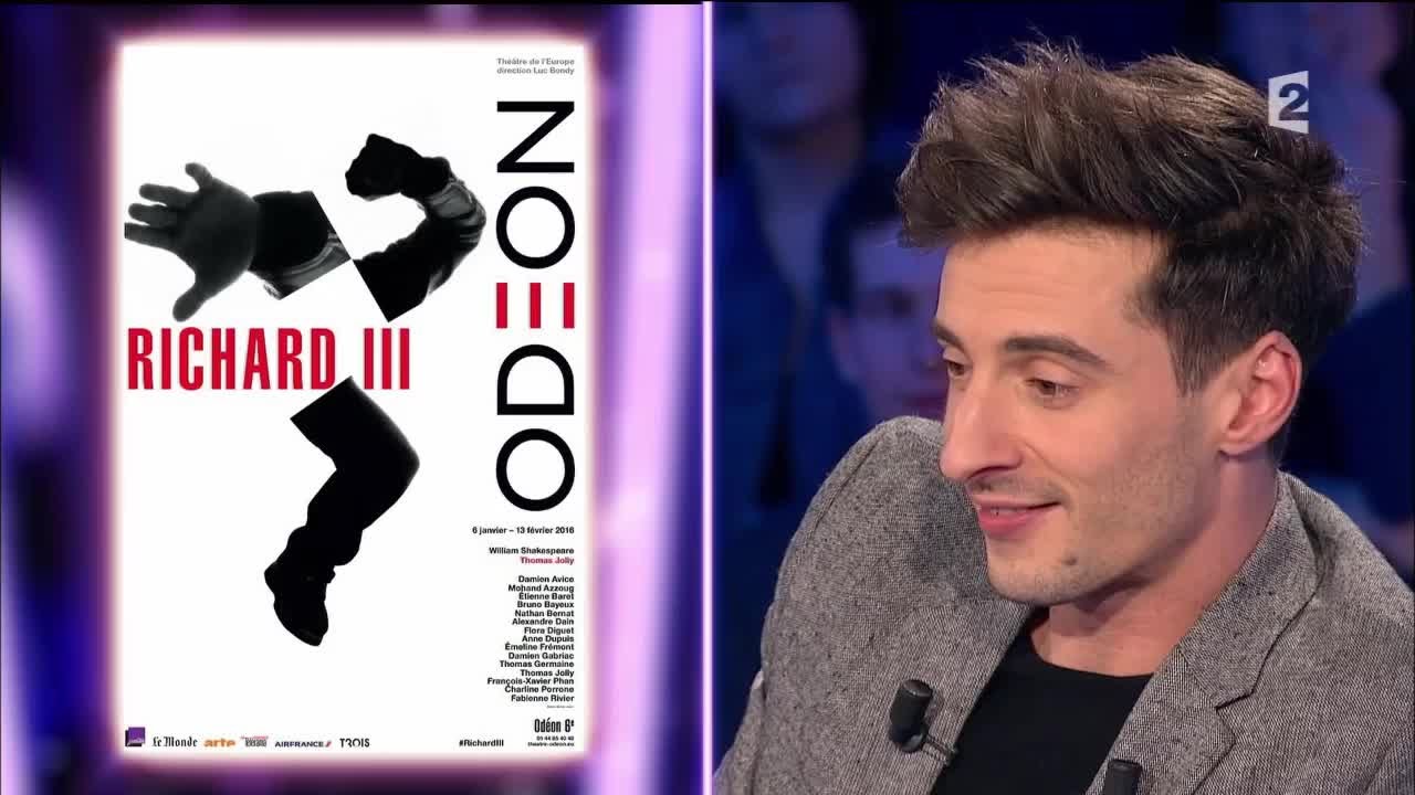 Thomas Jolly - On n'est pas couché 20 février 2016 #ONPC
