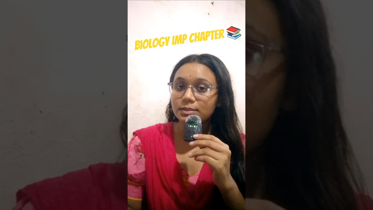 Most Important Chapters of Biology🤯📚