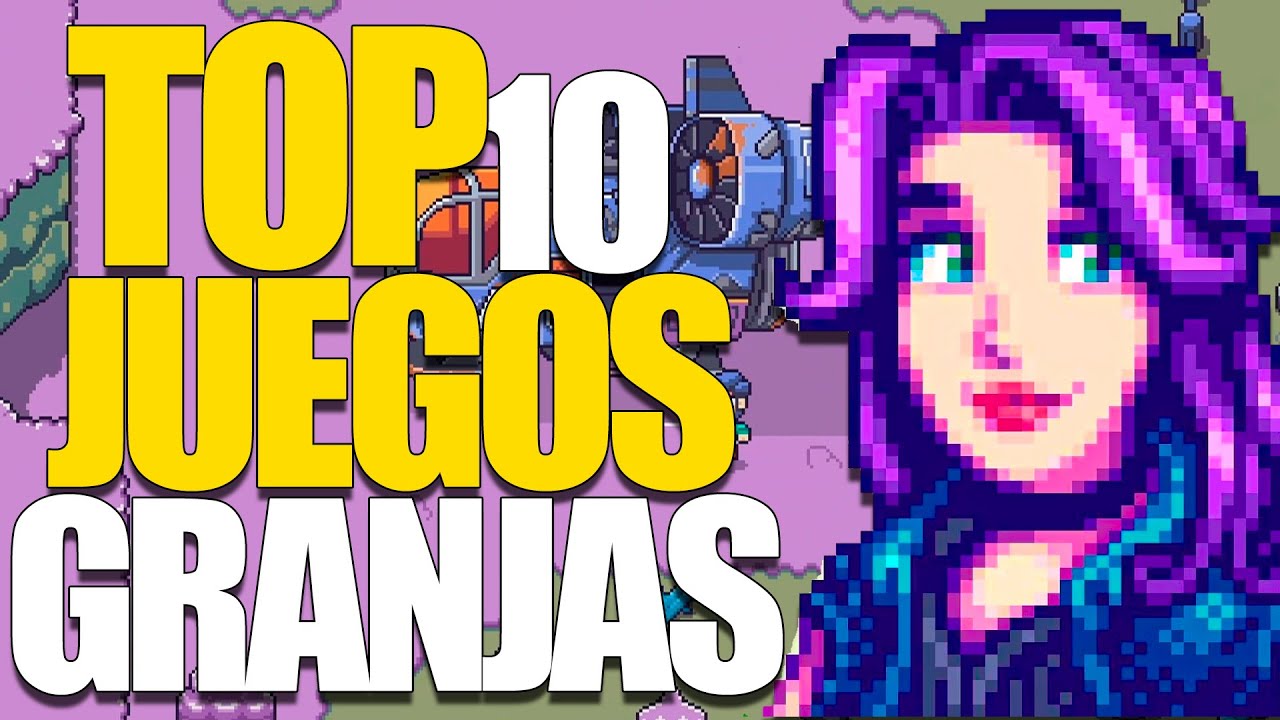 Top 10 Mejores JUEGOS de GRANJA PC 2024 👨‍🌾