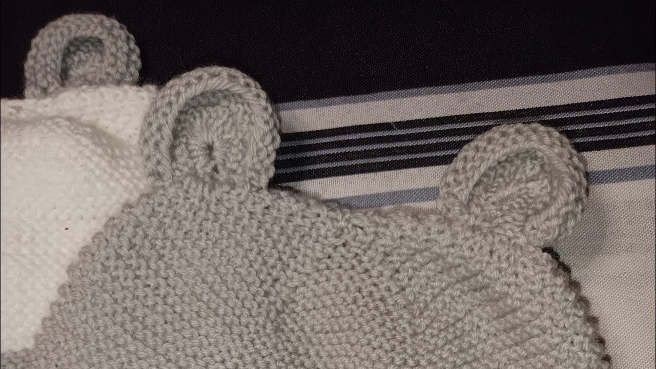 tuto tricot bonnet bébé 0/3 mois